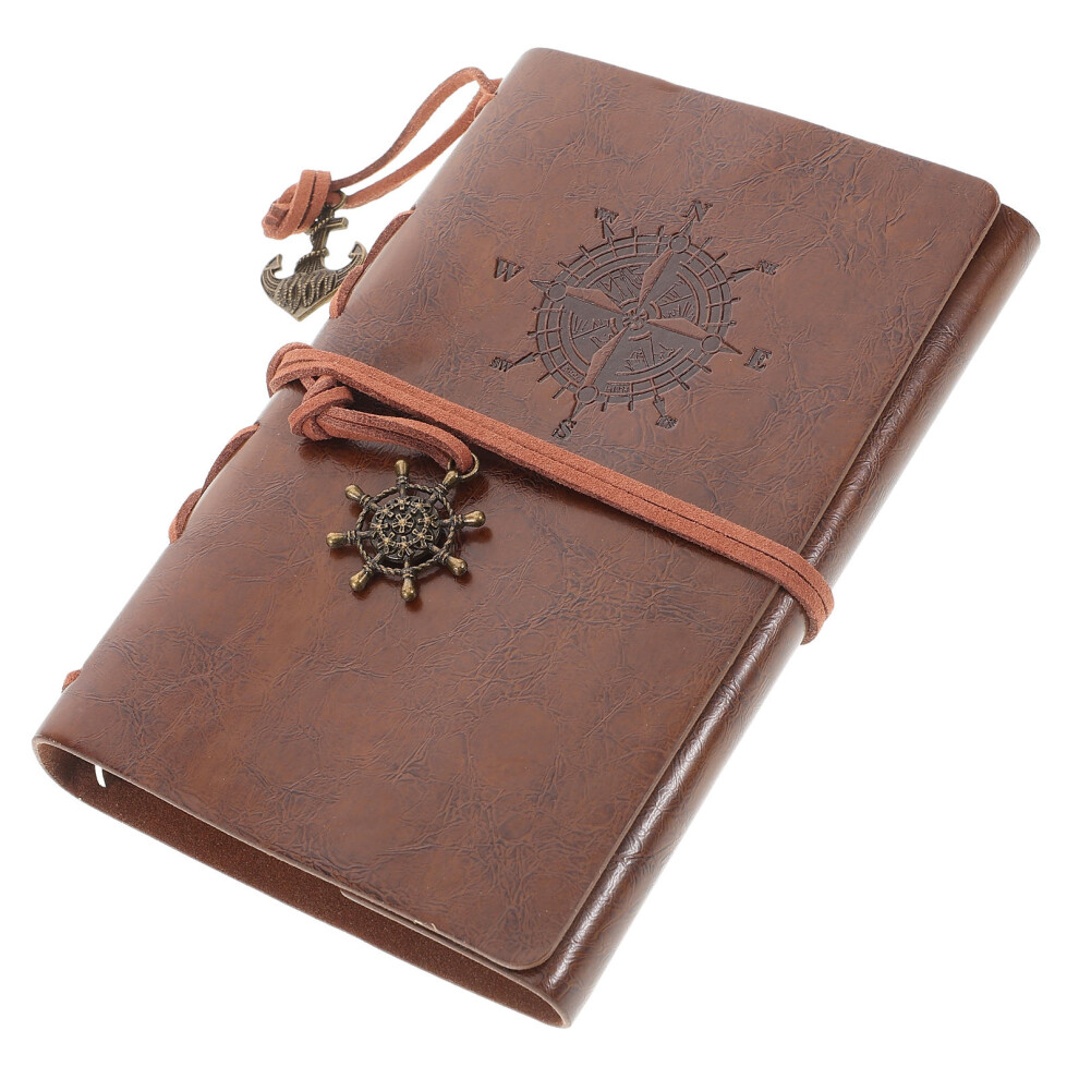 3Pcs Vintage Pu Notebook Kraft Paper Planner Sketchbook Brown-image-OPC-PKXSMZV-NEW