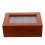 3Pcs Transparent Window Storage Box Wooden Desktop Organizer 1