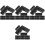 40 Pcs Window Locks Security Bar For Windows And Patio Doors 5