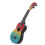 2 Sets 21 Inch Rainbow Hand Drawn Ukulele For Beginners 11