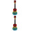 2 Sets 21 Inch Rainbow Hand Drawn Ukulele For Beginners 5