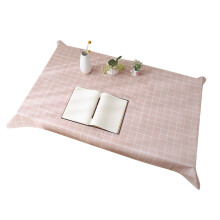 Plaid Tablecloth Waterproof Oilproof PVC Rectangle