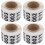 4 Rolls Number Stickers Consecutive Labels For Warehouse 5