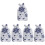 5Pcs Comfortable And Supple Hot Water Bag Cover 5