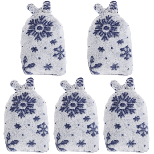 5Pcs Comfortable And Supple Hot Water Bag Cover 1