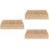 3Pcs Wooden Mobile Phone Organizing Box With Multi Grid 6