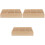 3Pcs Wooden Mobile Phone Organizing Box With Multi Grid 3