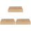 3Pcs Wooden Mobile Phone Organizing Box With Multi Grid 2