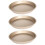 3Pcs Kitchen Baking Trays Environmental Safe for Home Baking 8