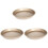 3Pcs Kitchen Baking Trays Environmental Safe for Home Baking 2