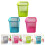 1Set Metal Pen Container Square Office Cosmetic Brush Holder 6