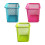 1Set Metal Pen Container Square Office Cosmetic Brush Holder 9