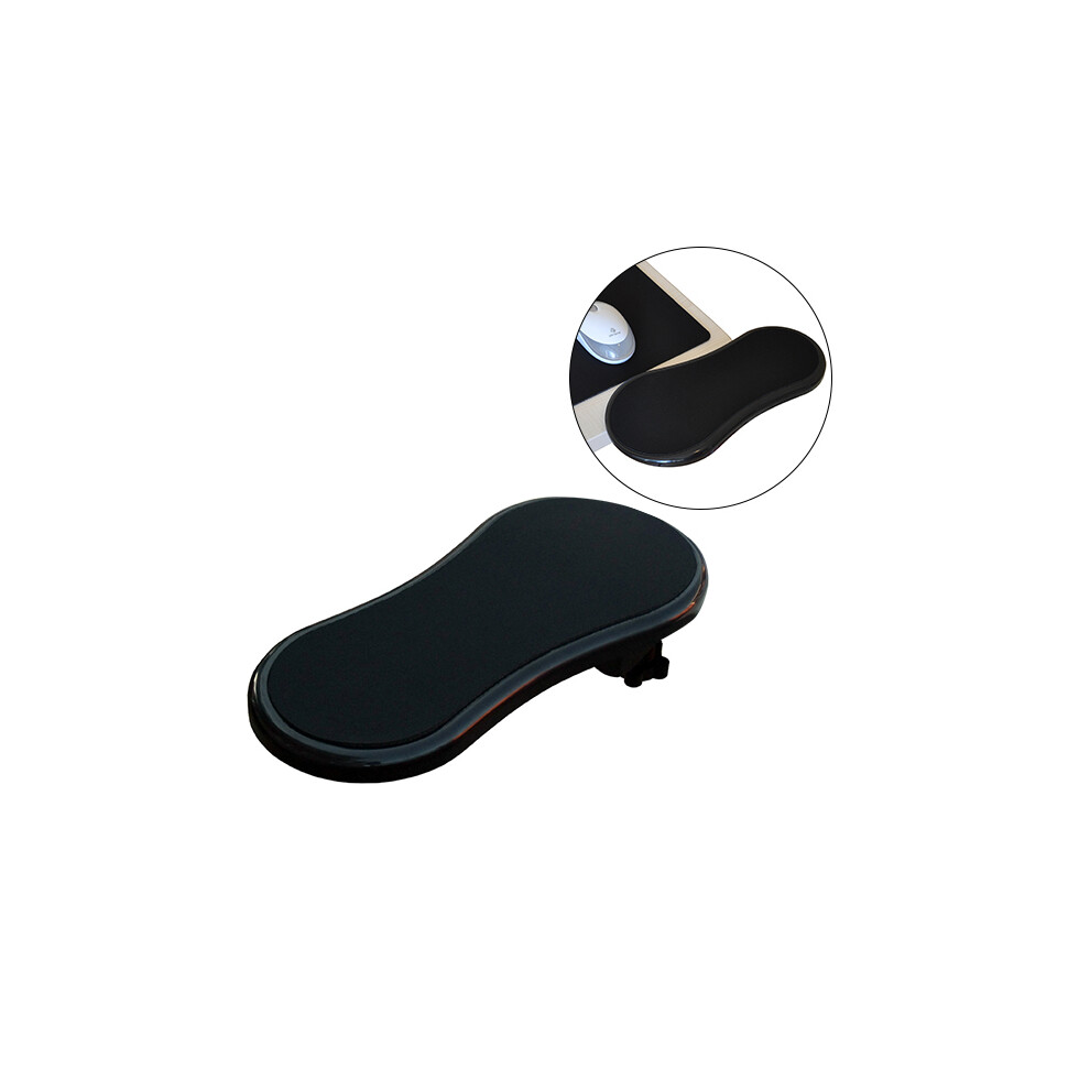 2Pcs Rotatable Adjustable Computer Armrest Wrist Support Black 033759308257