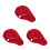 3Pcs Adjustable Breathable Mesh Chef Hat For Men And Women 9