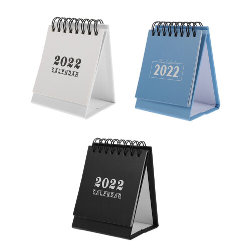 12 Pcs Home Desk Calendars Plan Arrangement Assorted Colors