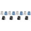 12 Pcs Home Desk Calendars Plan Arrangement Assorted Colors 4