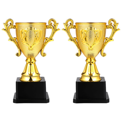 10 Pcs Kids Competition Trophy Portable Plastic Award