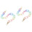 2Pcs Acrylic Chain Extension Replacement For Bag Accessory 4