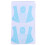 300 Pcs Nail Forms For Uv Gel Tip Extension Self-Adhesive Guide 1