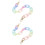 2Pcs Acrylic Chain Extension Replacement For Bag Accessory 5