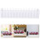 3Pcs Wooden Picket Fence Planter Rectangle Window Box With Foam Insert 11