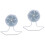 2Pièces Roue Anti-Bruit En PP Pour Hamster Jeu Exercice 6