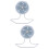 2Pièces Roue Anti-Bruit En PP Pour Hamster Jeu Exercice 9