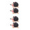 4 Pcs Hedgehog Pin Cushion Flat Head Sewing Needle Holder 7