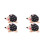 4 Pcs Hedgehog Pin Cushion Flat Head Sewing Needle Holder 6