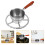2Pcs Stainless Steel 300Ml Mini Milk Pan With Spout 11