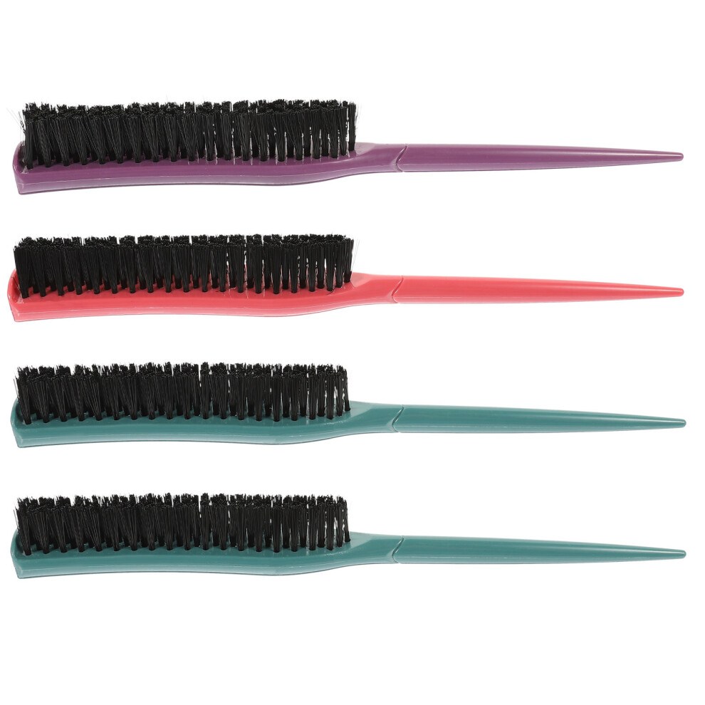 Inoomp 4Pcs Sturdy Anti Static Hair Styling Comb For Practical Hairstyle