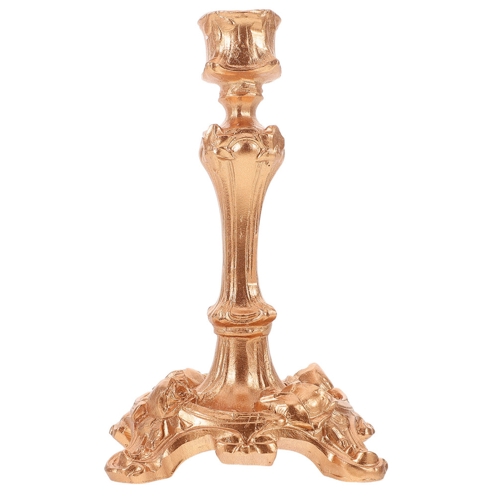 Resin Candle Holder: Vintage Baroque Candlestick For Wedding Decor-image-OPC-PKXSSSK-NEW