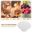 3Pcs Ceramic Cake Stand Plate High Base Fruit Snack Tray Holder 9