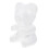 2pcs Polystyrene Bear Mould Craft Balls 20cm H 13cm W 1