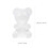2pcs Polystyrene Bear Mould Craft Balls 20cm H 13cm W 10