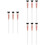 9 Pcs Nose Brushes For Contour And Highlight Makeup Tools 8