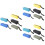 15 Pcs Small Tool Bag Waterproof Multipurpose Storage Zipper Pouch 6