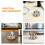 6Pcs Replaceable Water Pitcher Lid Bamboo Cover For Pitcher And Bottle 8