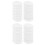 80 Pcs Ear Clips Accessories Skid Resistance Pads 5