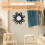 2Pcs Simple Rattan Wall Mirror For Bedroom Home Decor 10