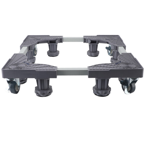 Mobile Fridge Stand Iron Alloy Adjustable Dolly with Brake 1