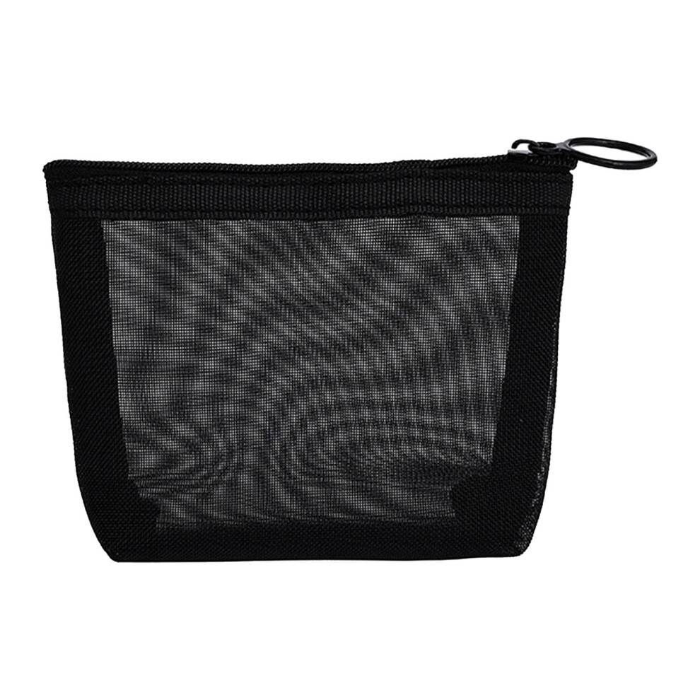 Large Mesh Makeup Bag Zipper Travel Cosmetic Pouch-image-OPC-PKXSTRM-NEW
