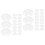 60 Pcs Acrylic Eyelash Glue Holder Pad For Extensions 6