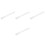 4Pcs Transparent Acrylic Receipt Holder For Cafe Counter 6