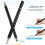 6 Pcs Scratch-Resistant Stylus Pens Portable Capacitive Pencils 11
