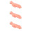 3Pcs Manicure Practice Hand Nail Art Training Model Tool 8
