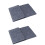 2 Pcs Bedside Caddy Felt Hanging Storage Organizer With Pockets 5