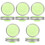 10 Pcs Reusable Sprouting Lids Portable Filtering Caps Mesh 5