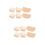 4 Sets Fiddlestick Replacement Wooden Wedges Plugs For Cello 9