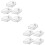 10 Pcs Aquarium Feeding Device Shrimp Feeder With Suction Cup 6